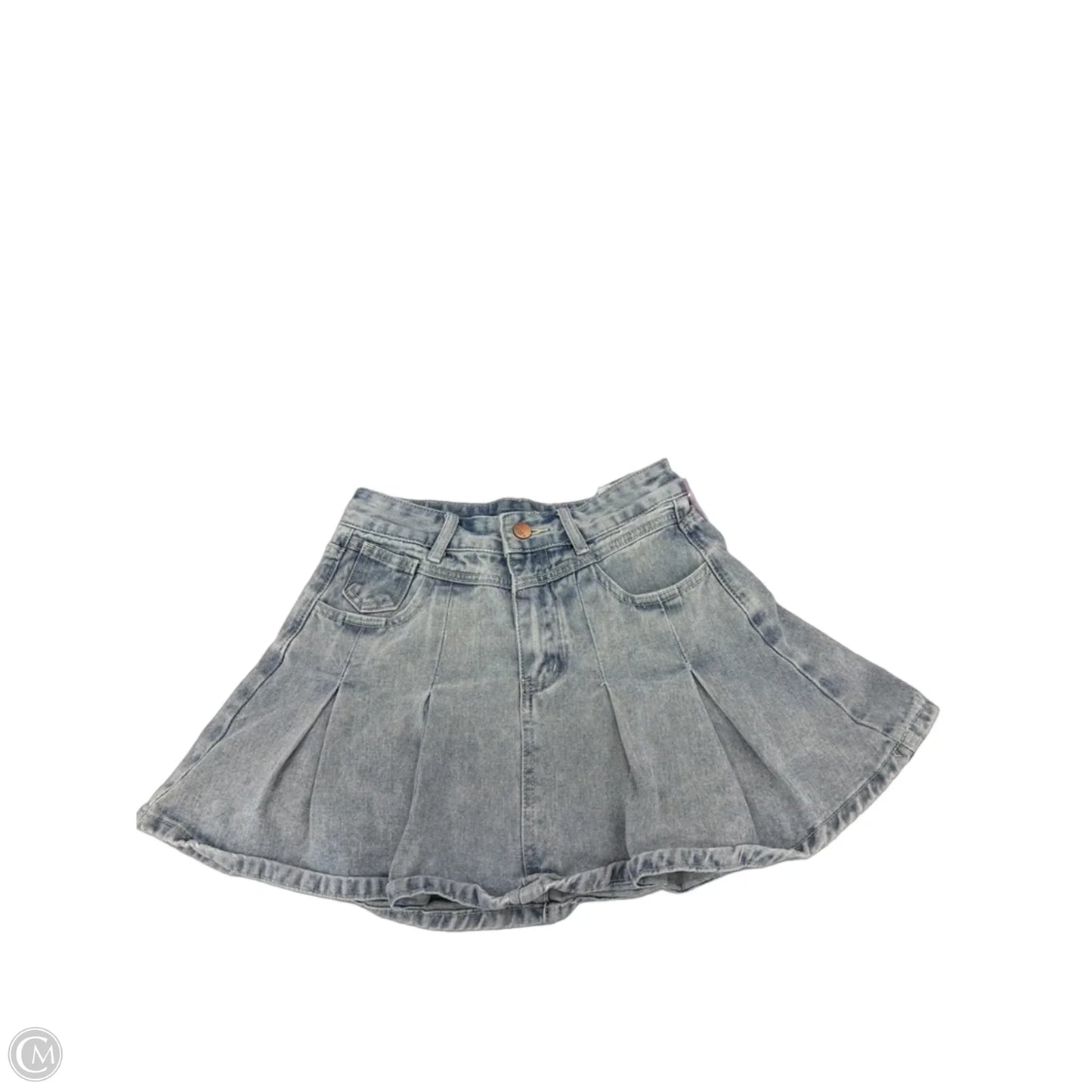 Skirt Mini & Short By Cmf In Blue, Size: M