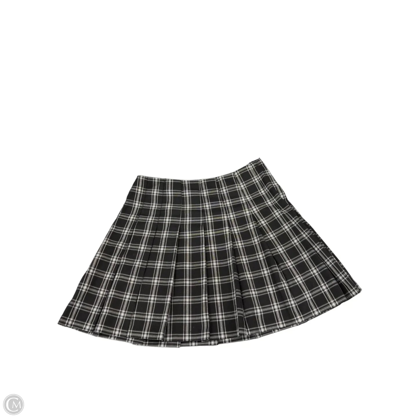 Skirt Mini & Short By Divided In Black & White, Size: 2