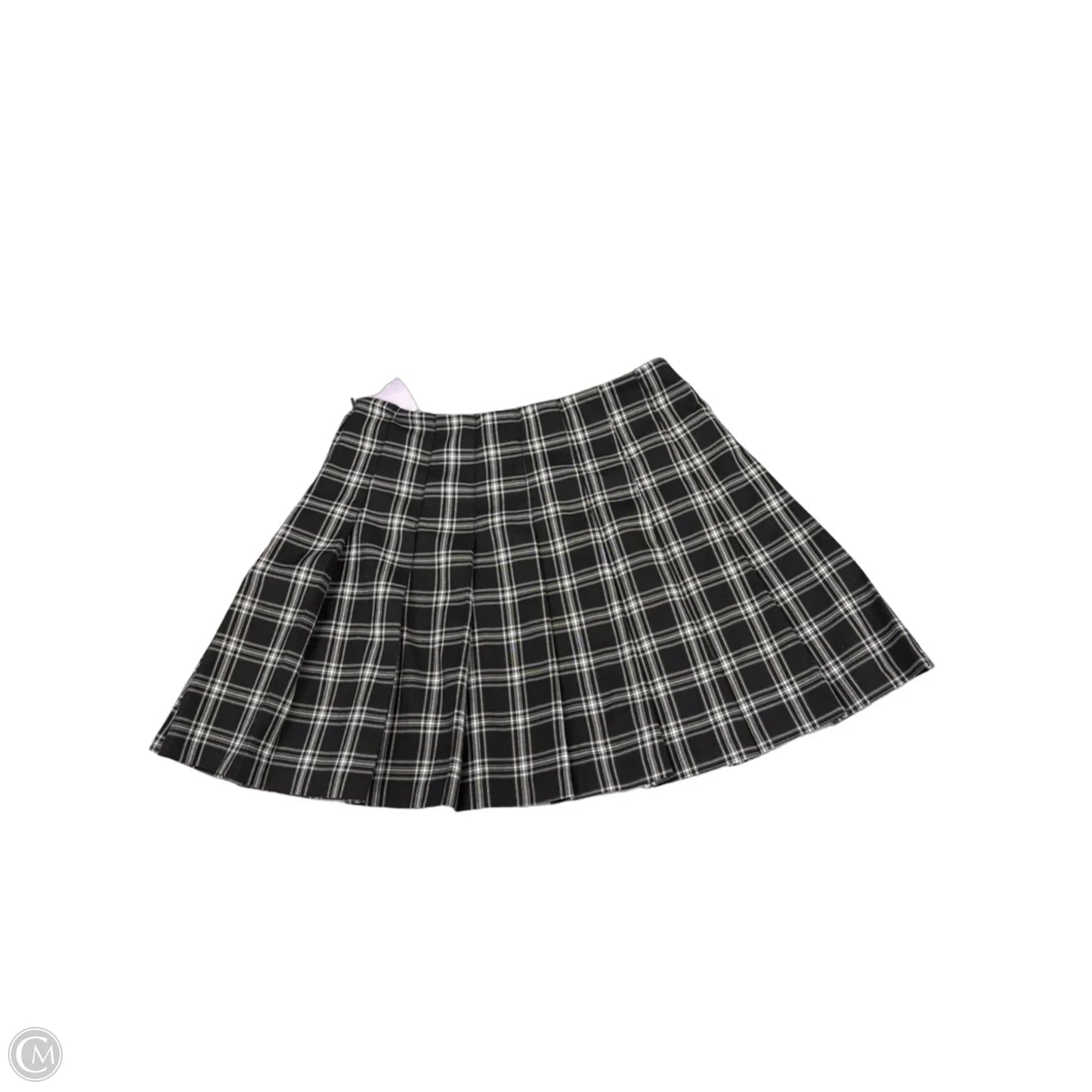 Skirt Mini & Short By Divided In Black & White, Size: 2