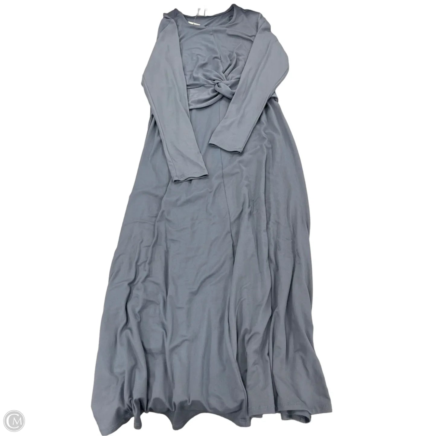 Dress Casual Midi By A New Day In Grey, Size: Xl