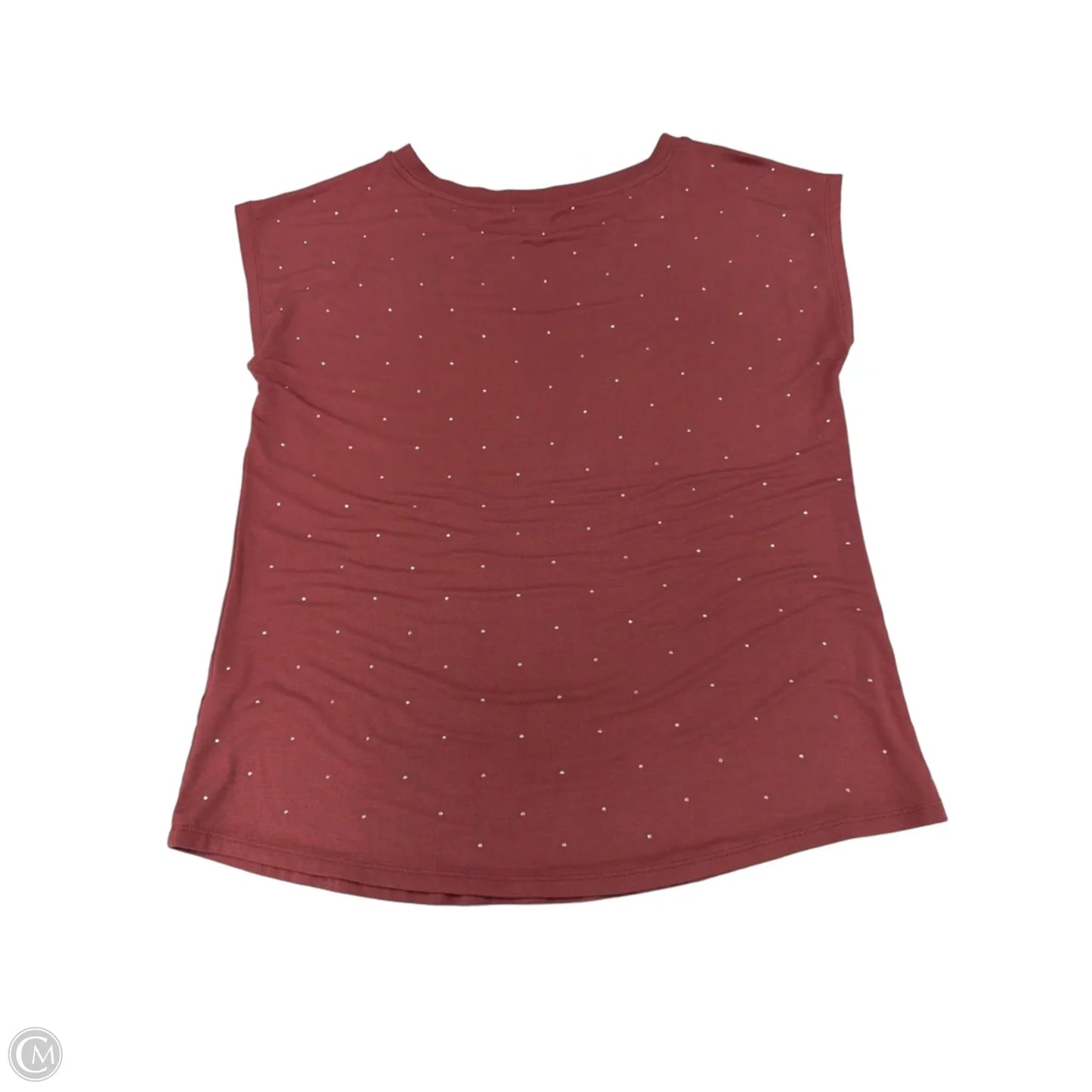 Top Sleeveless By Maurices In Red, Size: M