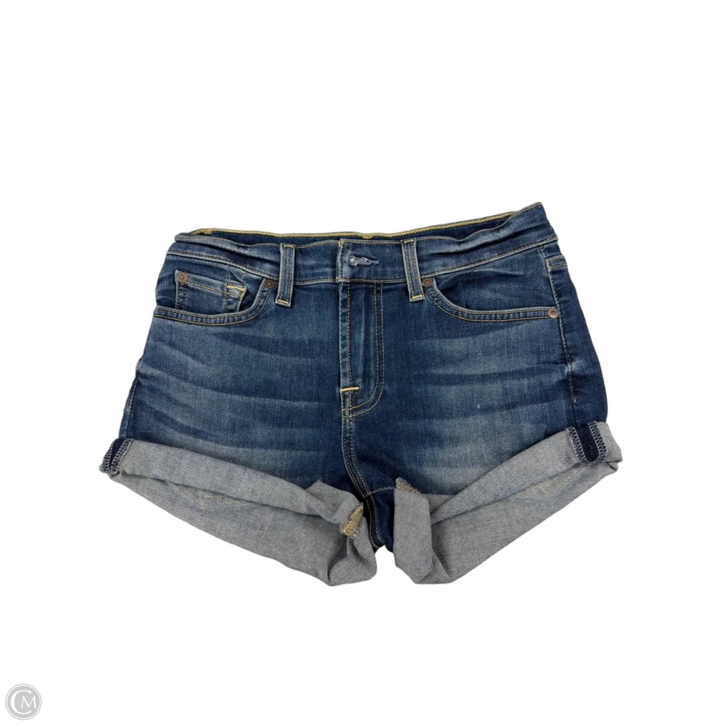 Shorts By 7 For All Mankind In Blue, Size: 0