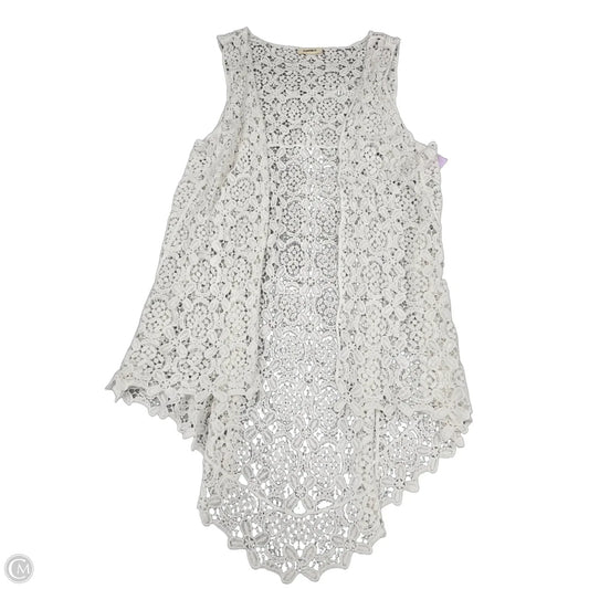 Cardigan By Adora In White, Size: L