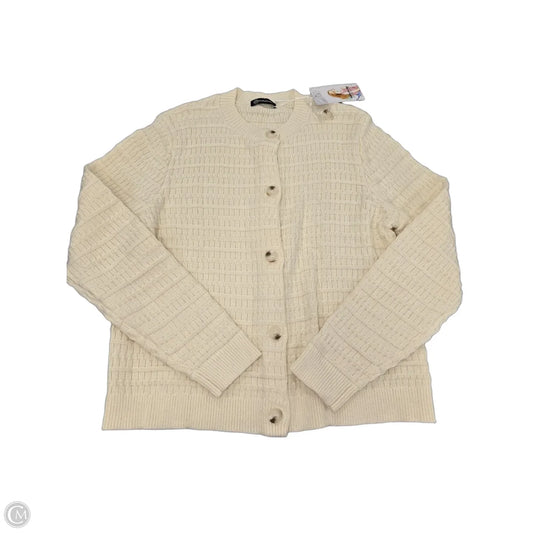 Sweater Cardigan By Prettygarden In Cream, Size: S
