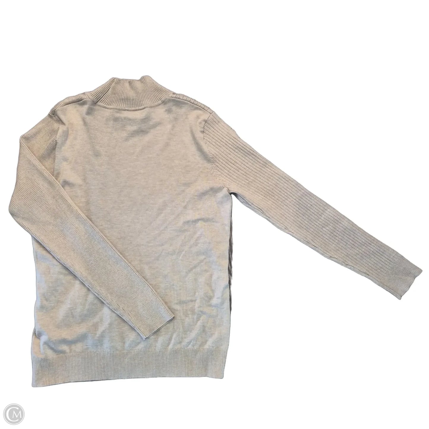 Sweater By Calvin Klein In Beige, Size: L