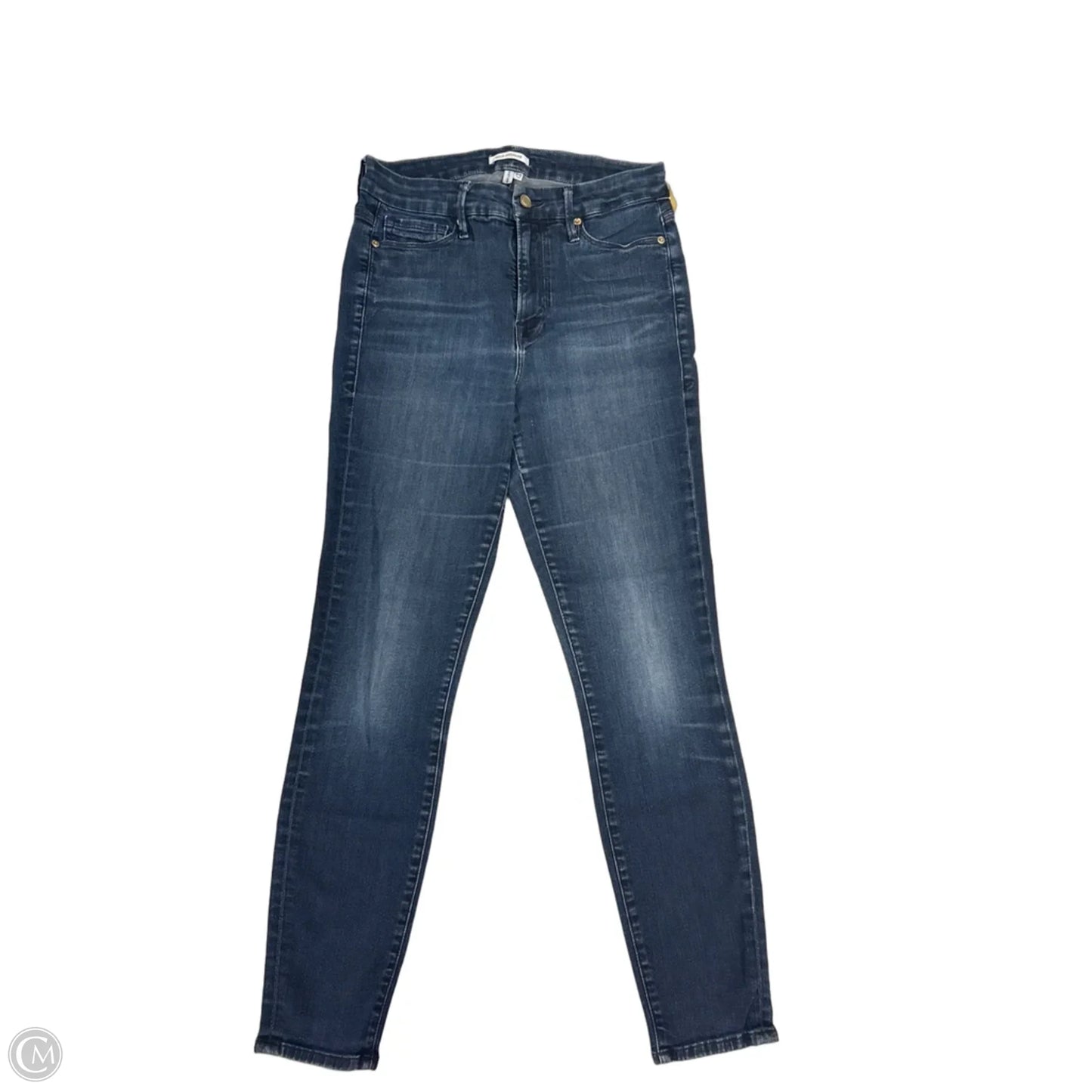 Jeans Skinny By Good American In Blue, Size: 10