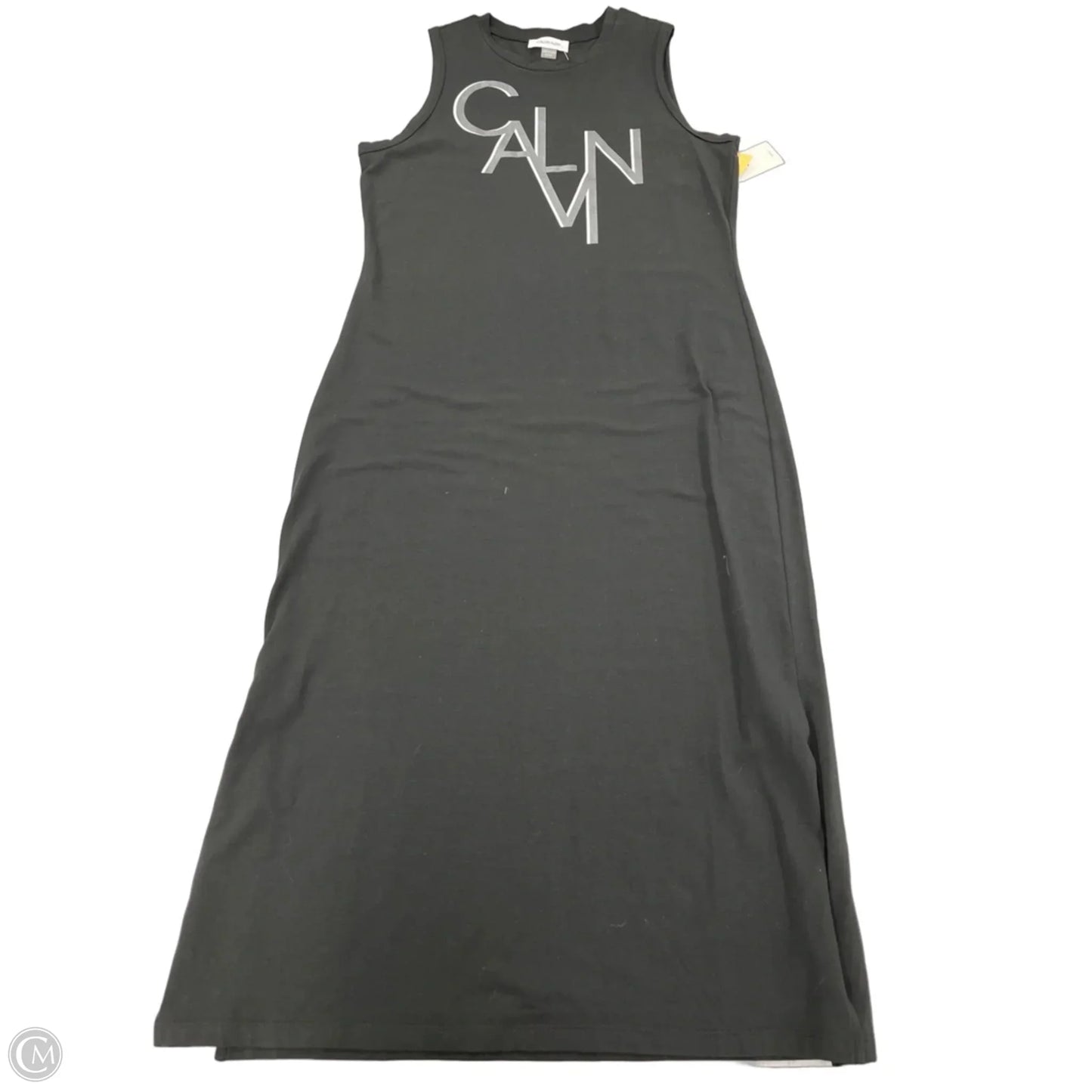 Dress Casual Maxi By Calvin Klein In Black, Size: S