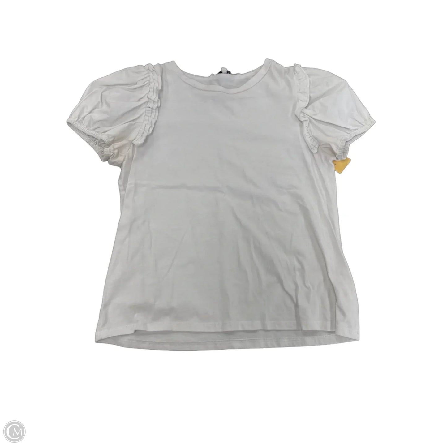 Top Short Sleeve By English Factory In White, Size: Xs