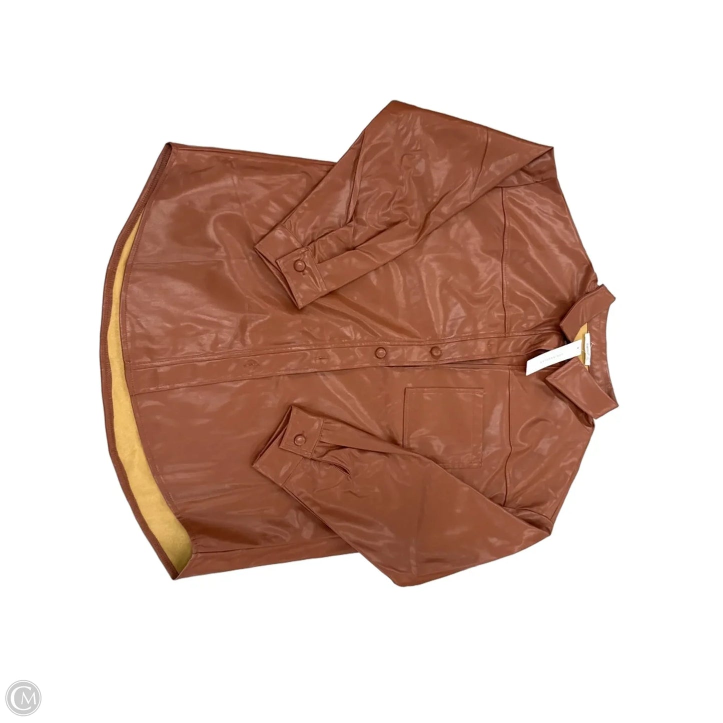 Jacket Other By Timing In Tan, Size: S
