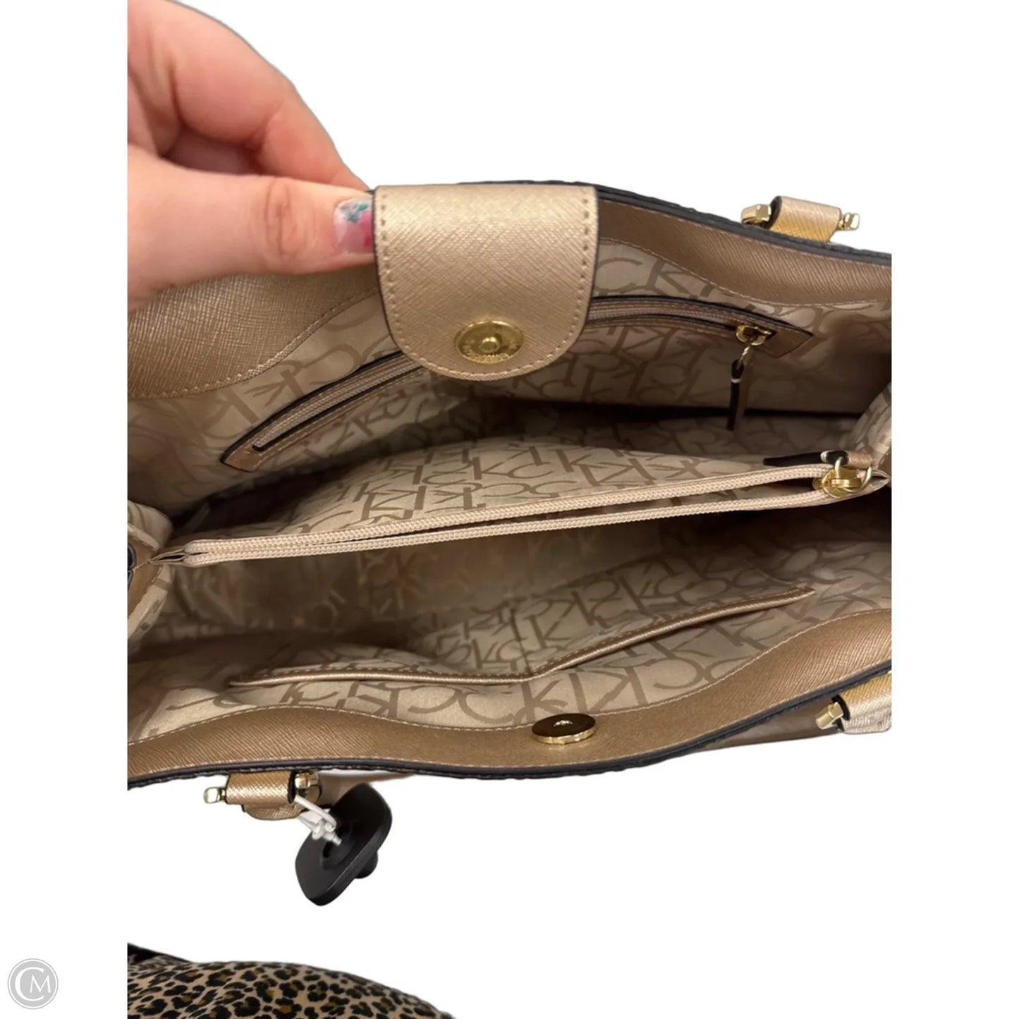 Handbag By Calvin Klein, Size: Medium