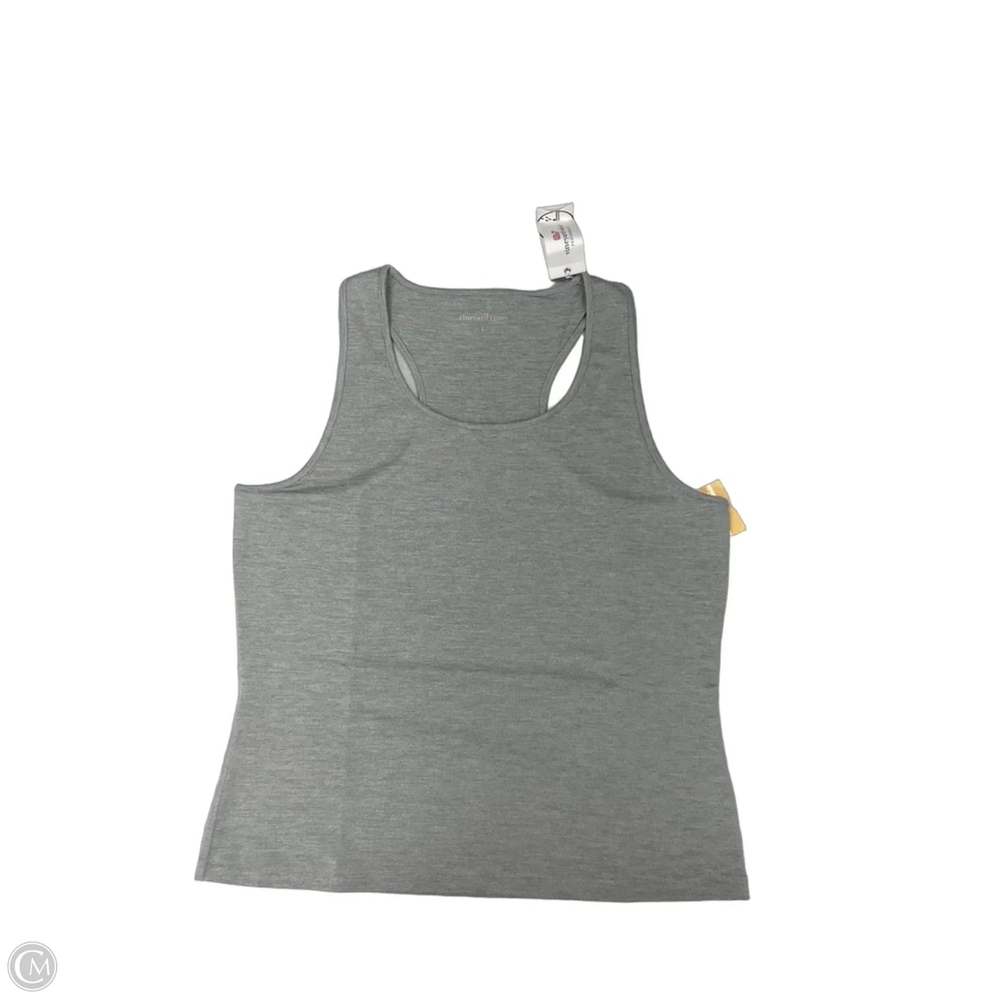Tank Top By Vineyard Vines In Grey, Size: L