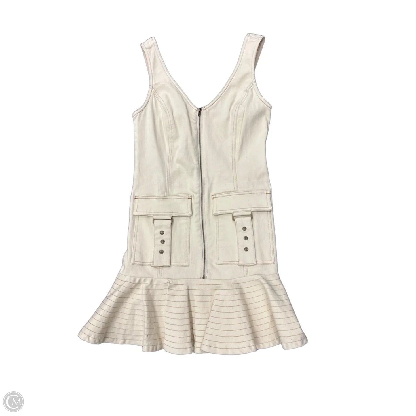Dress Casual Short By Venus In Cream, Size: 6