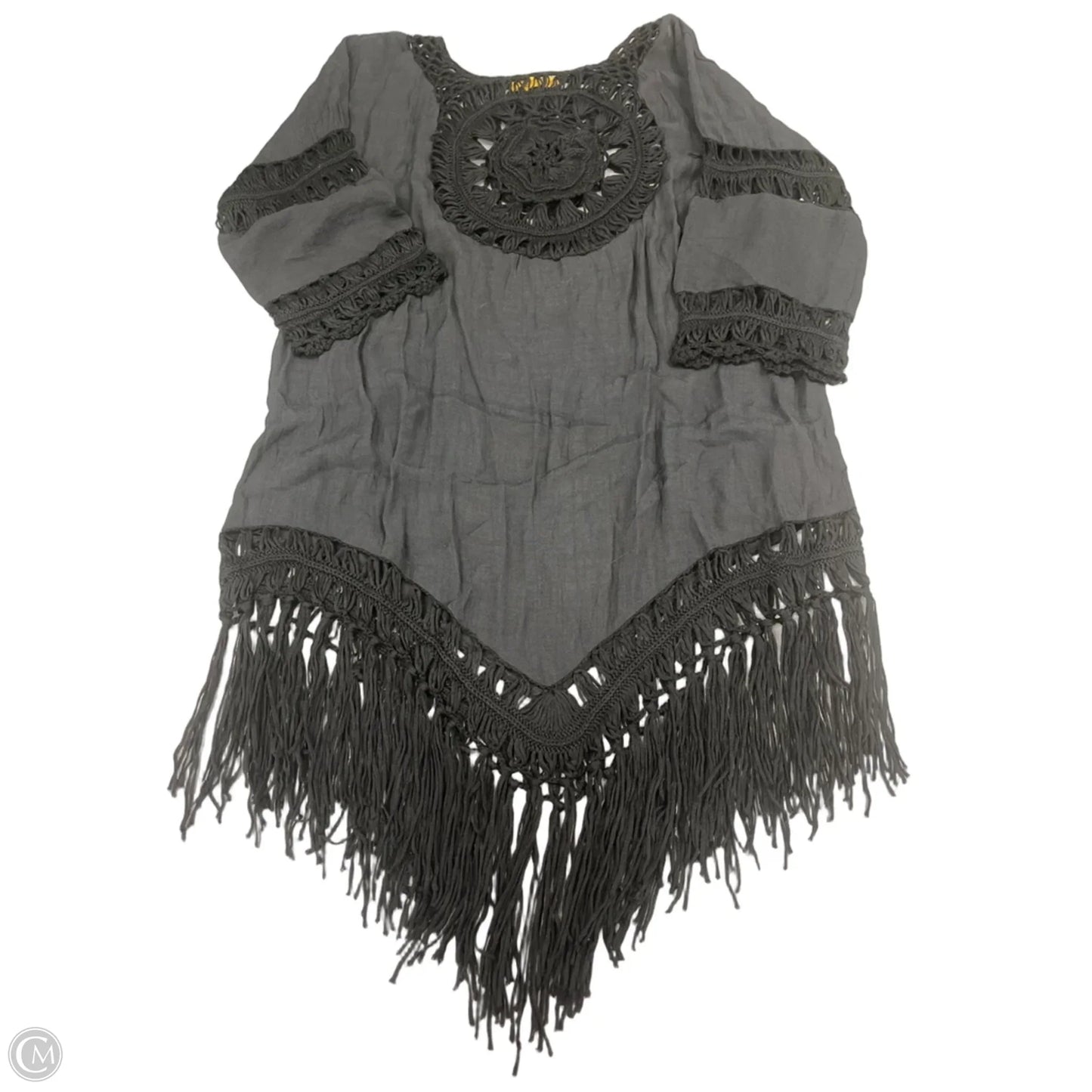 Swimwear Cover-up By Cme In Black, Size: S