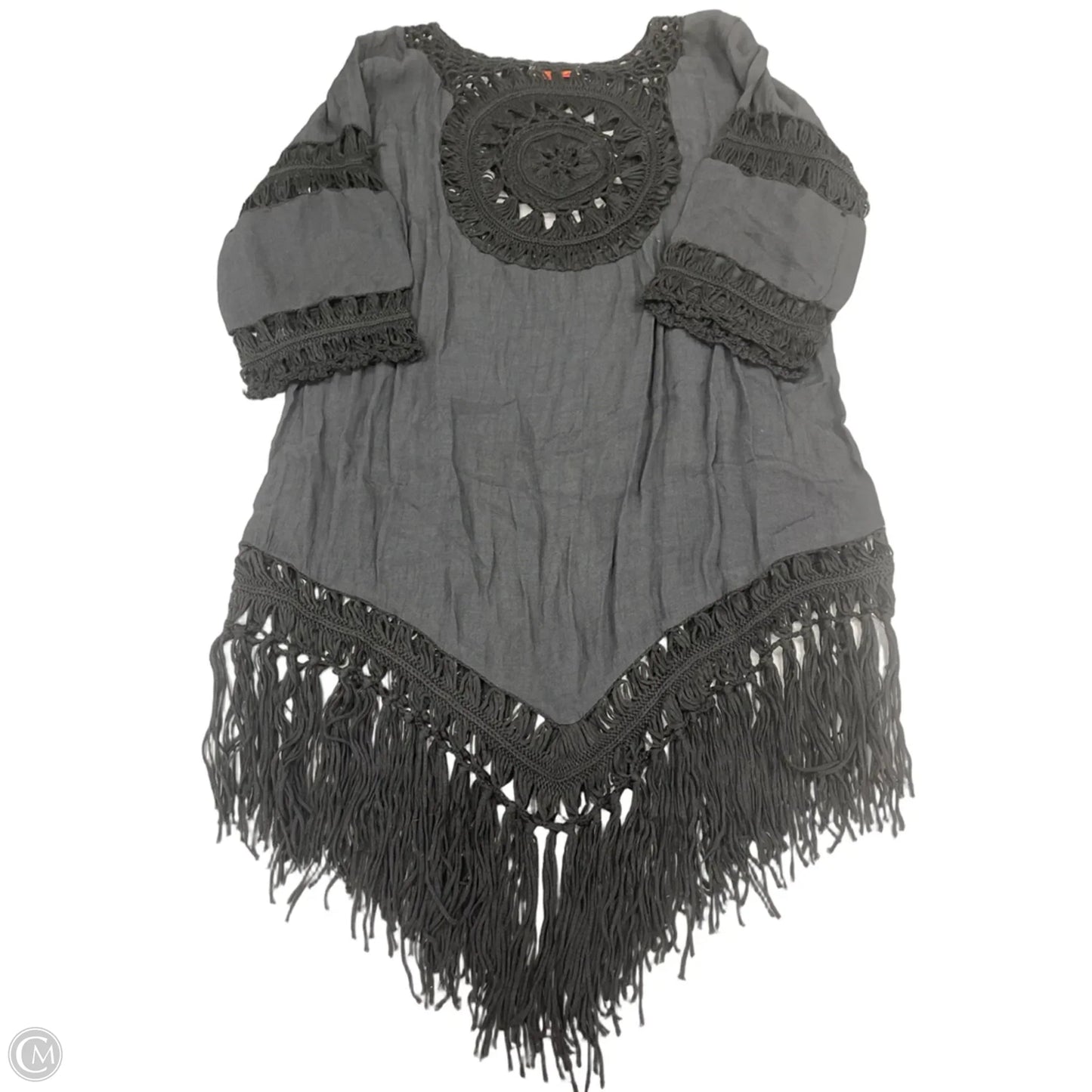 Swimwear Cover-up By Cme In Black, Size: S