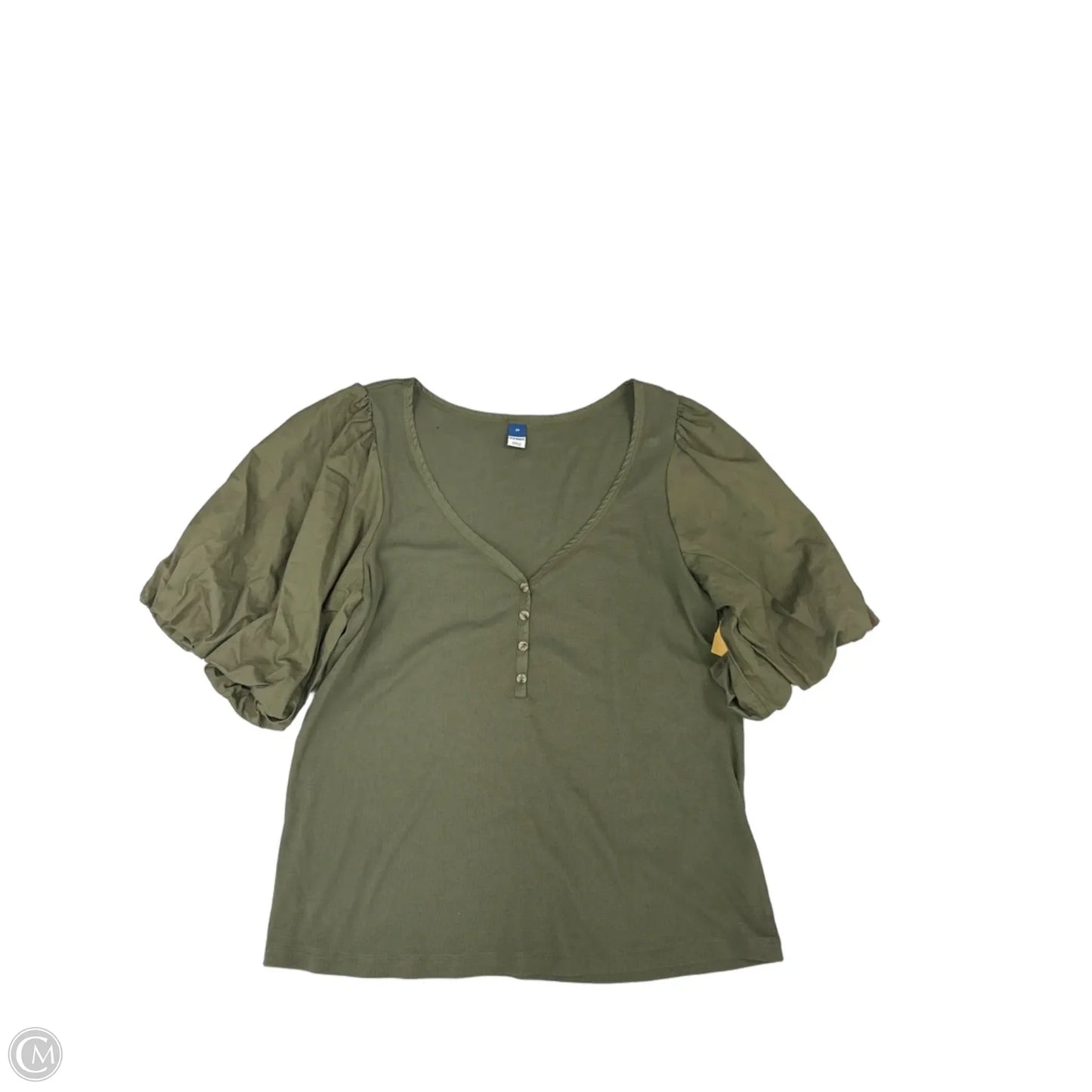 Top Short Sleeve By Old Navy In Green, Size: 2x