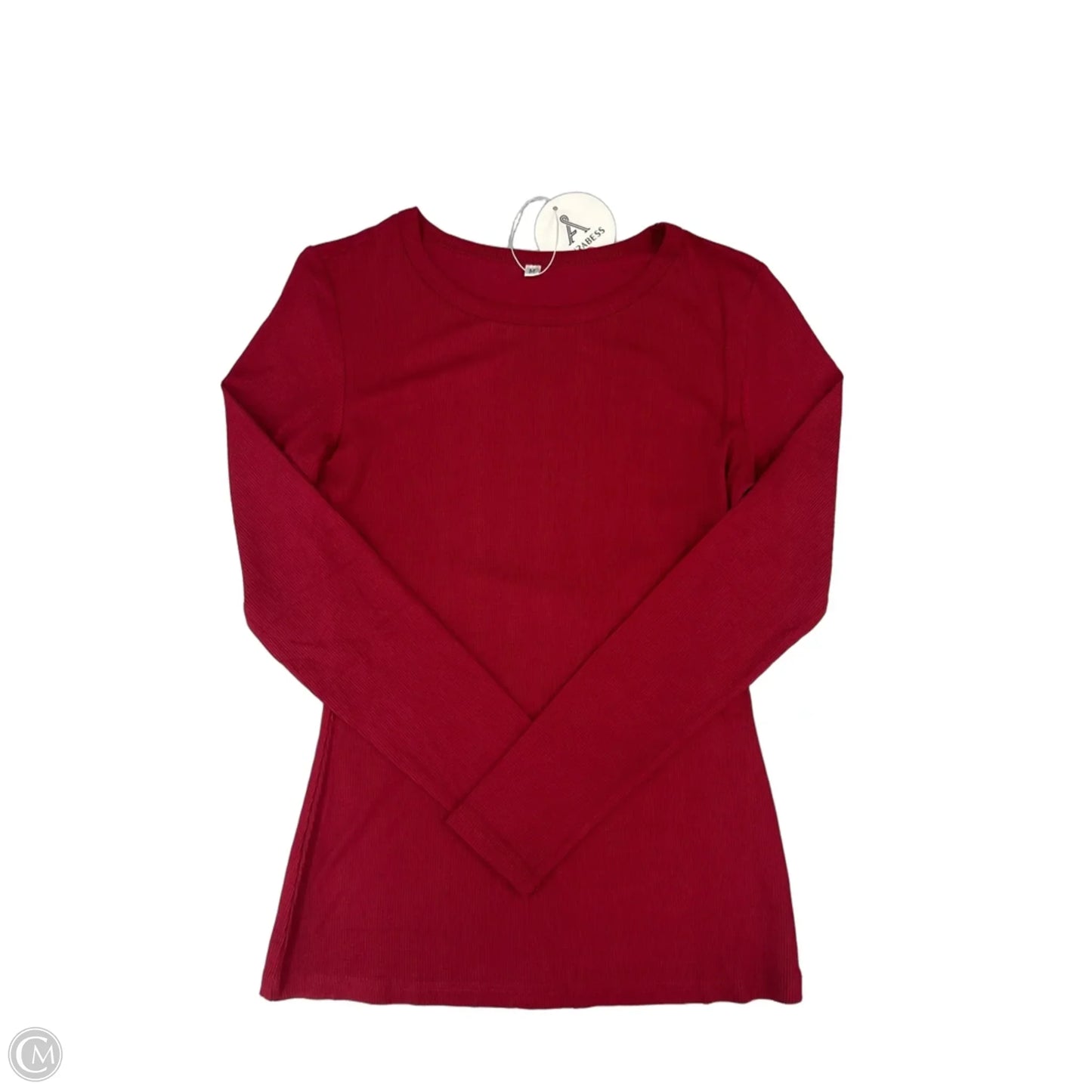 Top Long Sleeve By Anrabess In Red, Size: M
