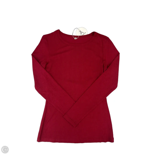 Top Long Sleeve By Anrabess In Red, Size: M