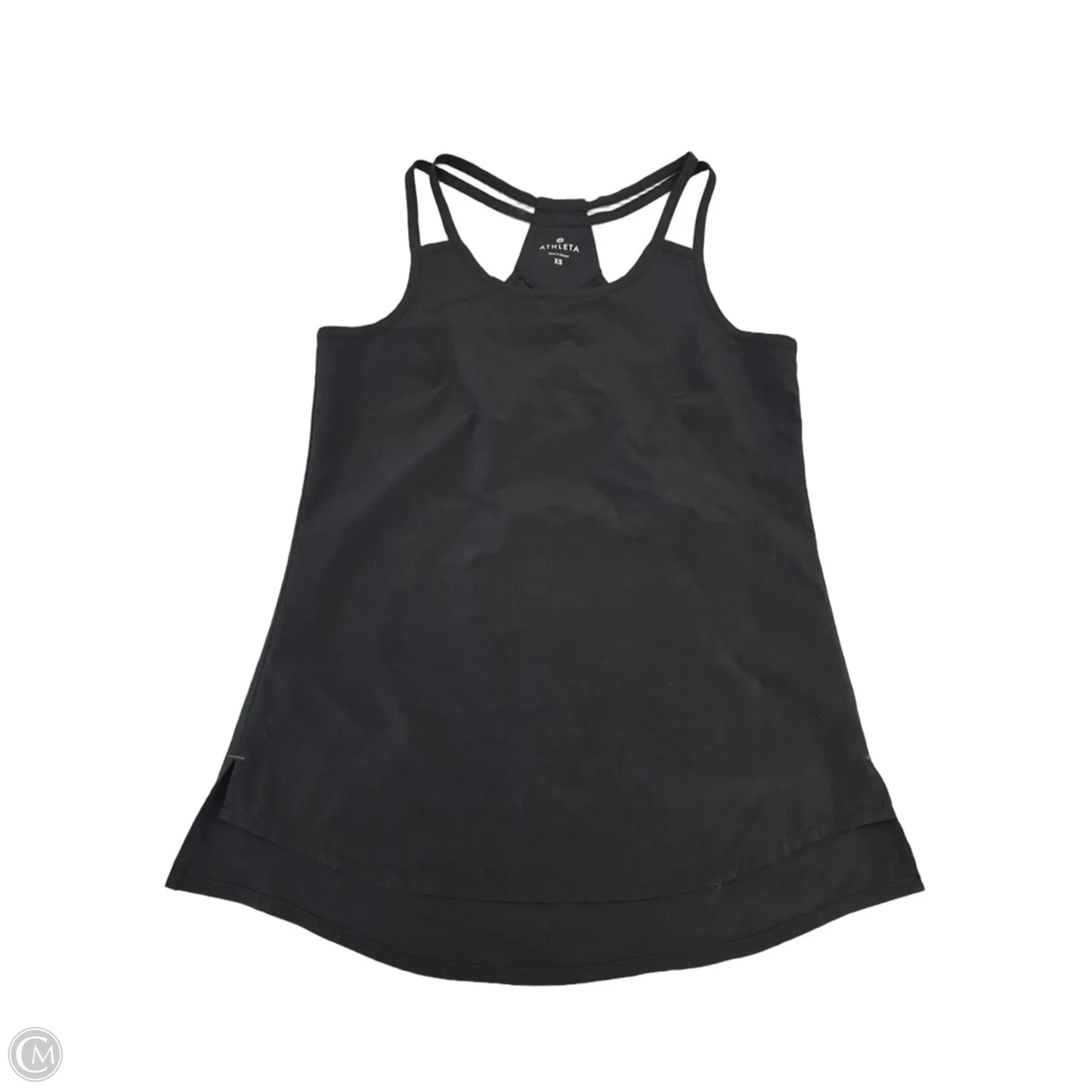Athletic Tank Top By Athleta In Black, Size: Xs