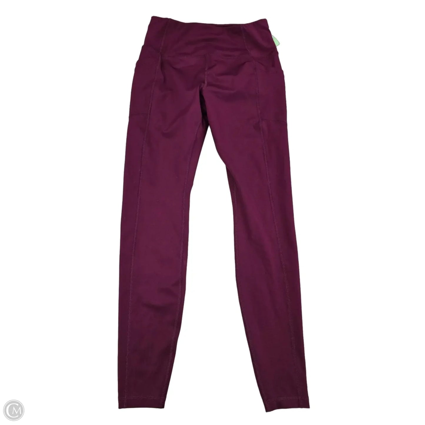 Athletic Leggings By Avia In Red, Size: S