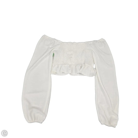 Top Long Sleeve By Altard State In White, Size: M