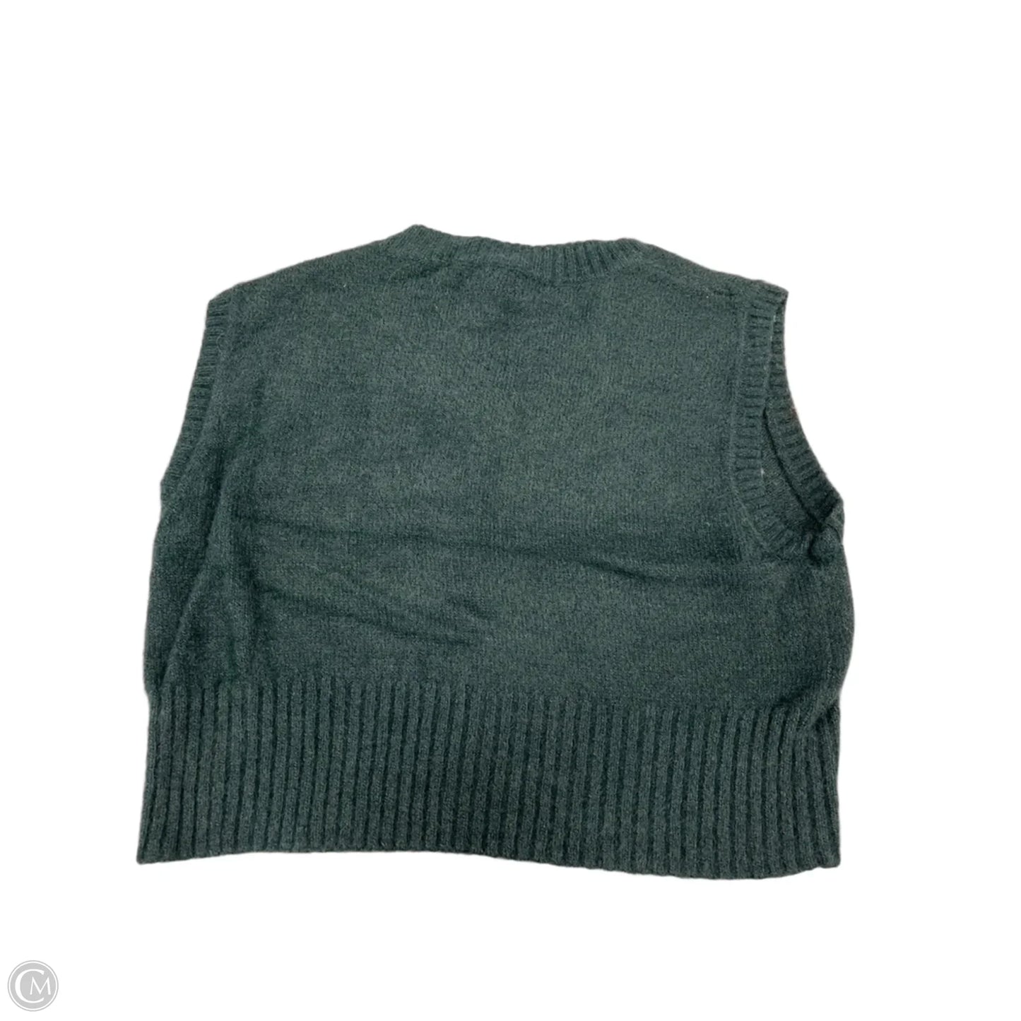 Vest Sweater By Jessica Simpson In Green, Size: L