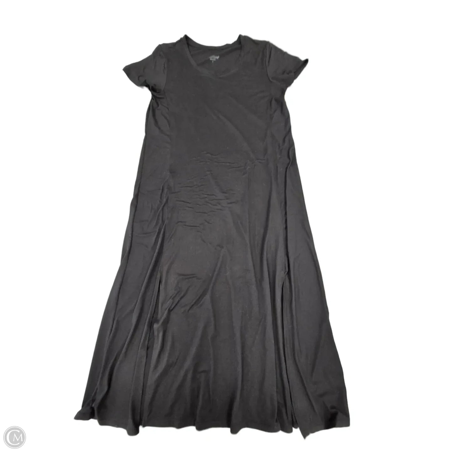 Dress Casual Maxi By Cuddl Duds In Black, Size: L