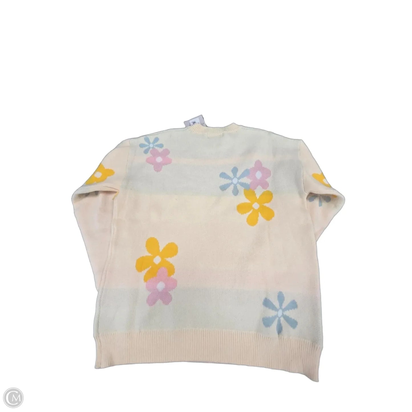 Sweater By Cme In Floral Print, Size: L
