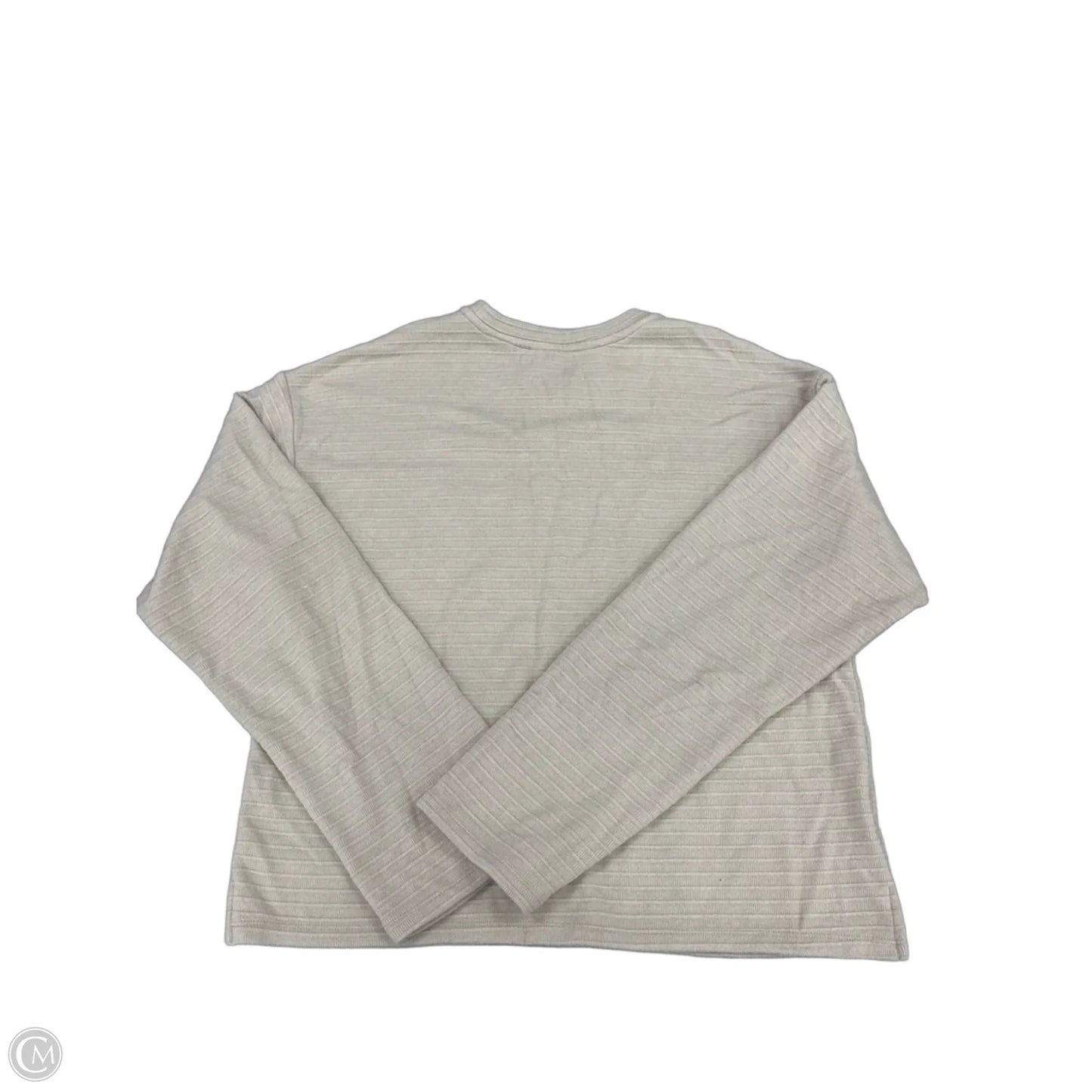Top Long Sleeve By Sanctuary In Tan, Size: S