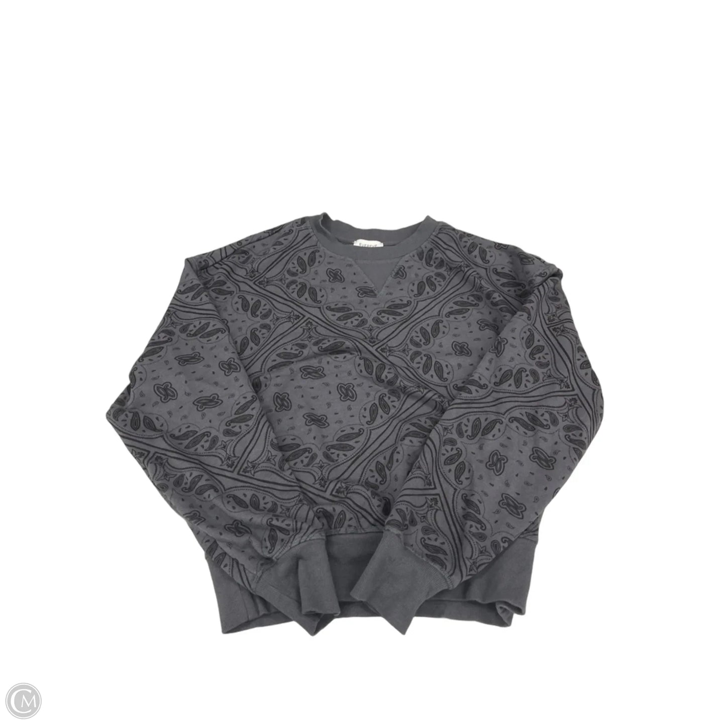Sweatshirt Collar By Evereve In Blue, Size: M