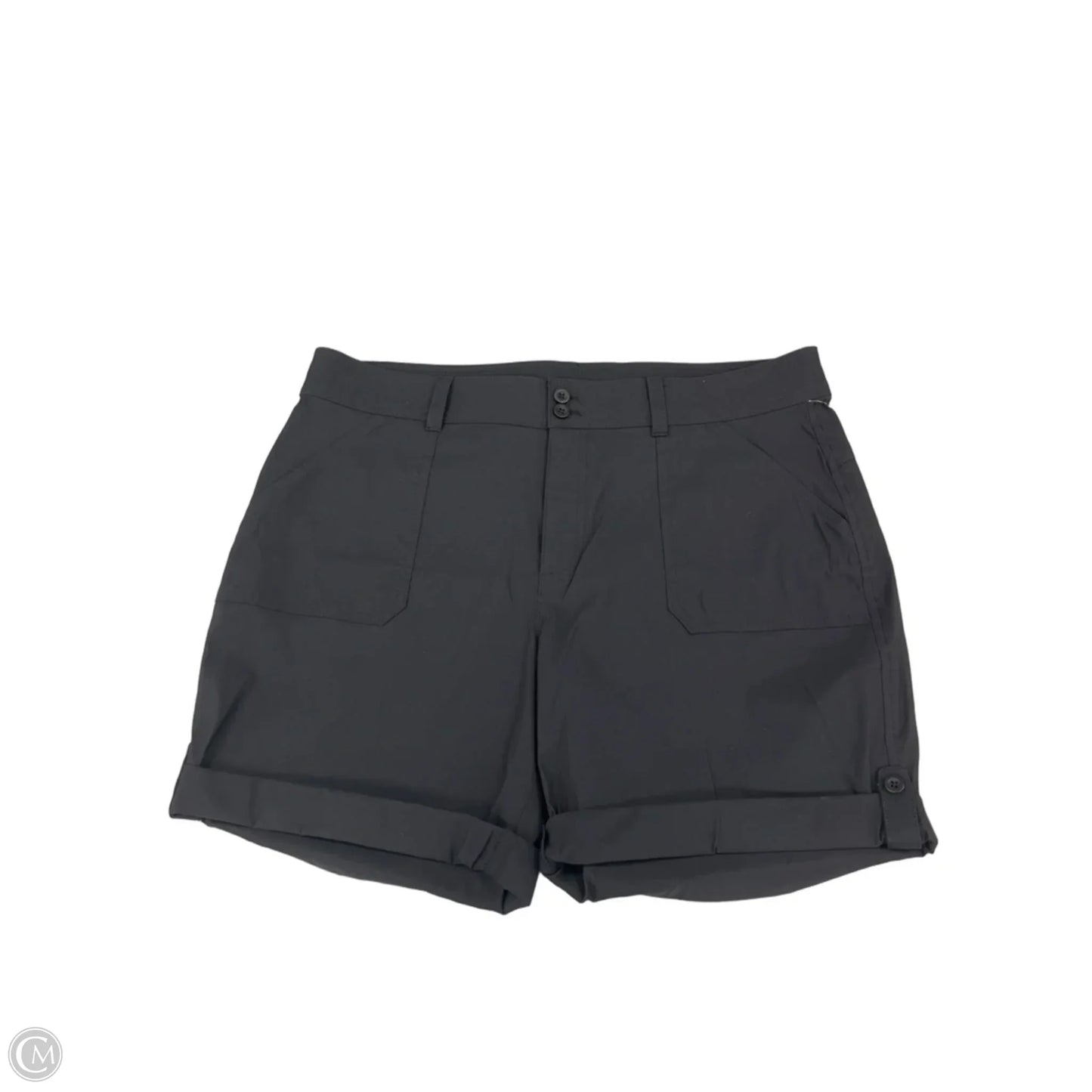 Shorts By Eddie Bauer In Black, Size: 16