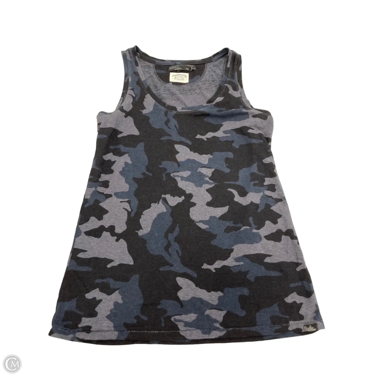 Athletic Tank Top By Prana In Camouflage Print, Size: Xs