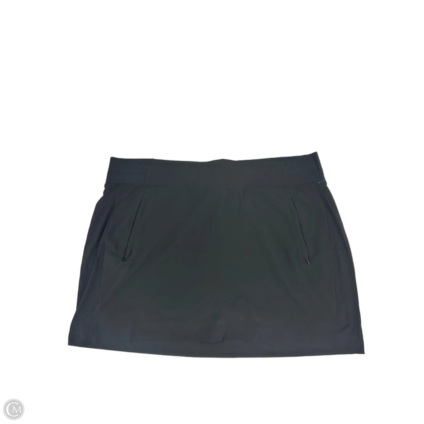 Athletic Skort By Athleta In Black, Size: 2x