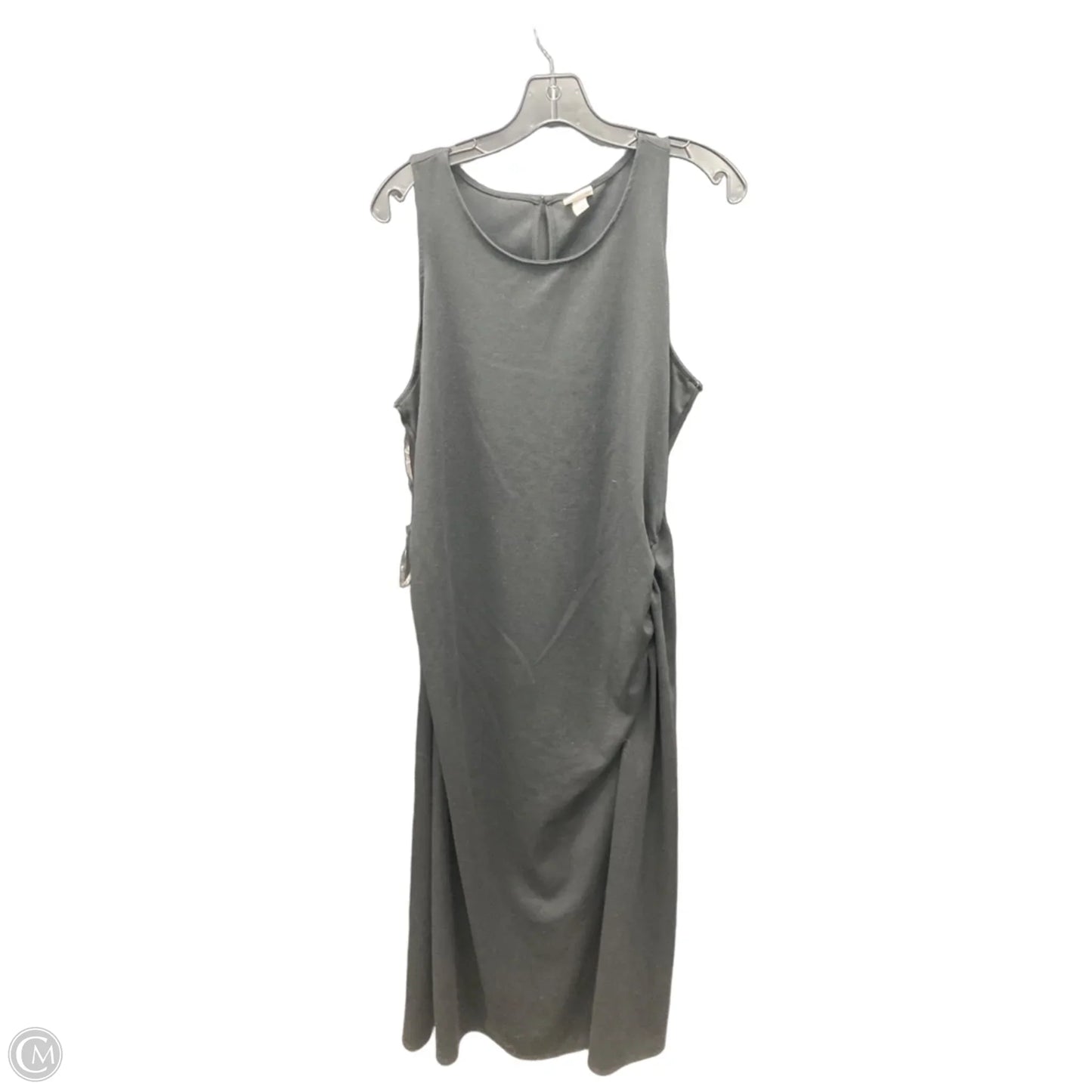 Dress Casual Maxi By A New Day In Black, Size: Xxl