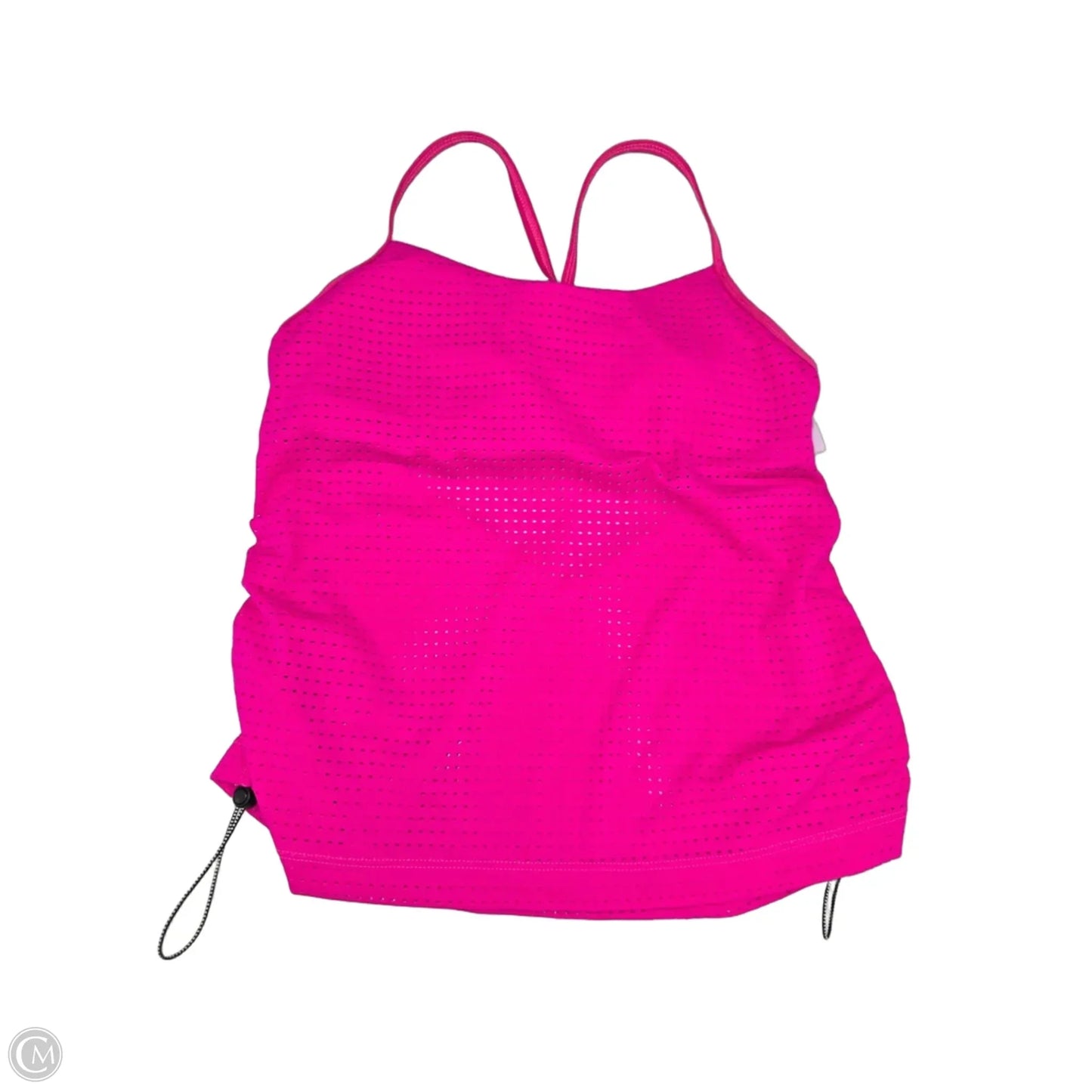 Athletic Tank Top By Nike Apparel In Pink, Size: M