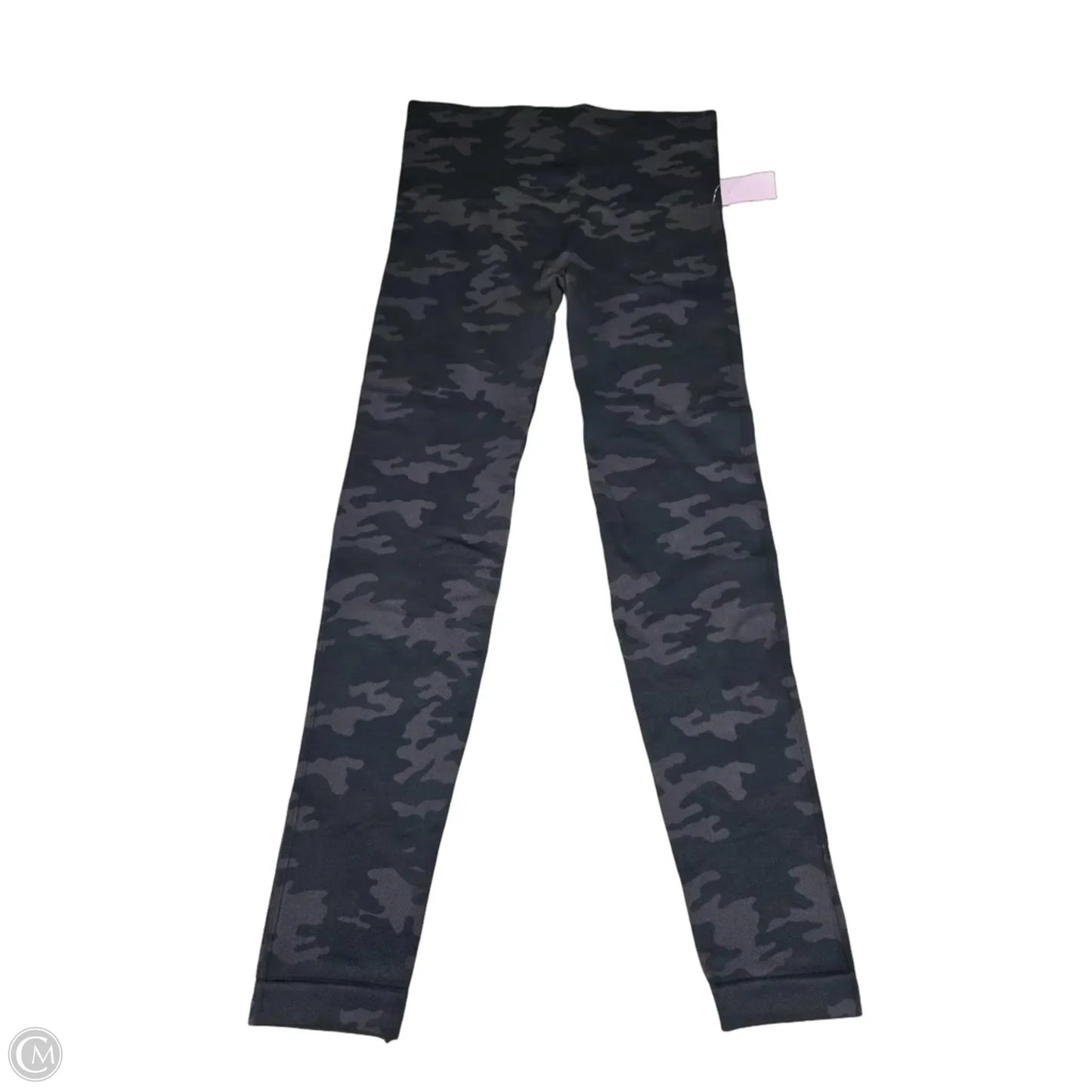 Athletic Leggings By Spanx In Camouflage Print, Size: L