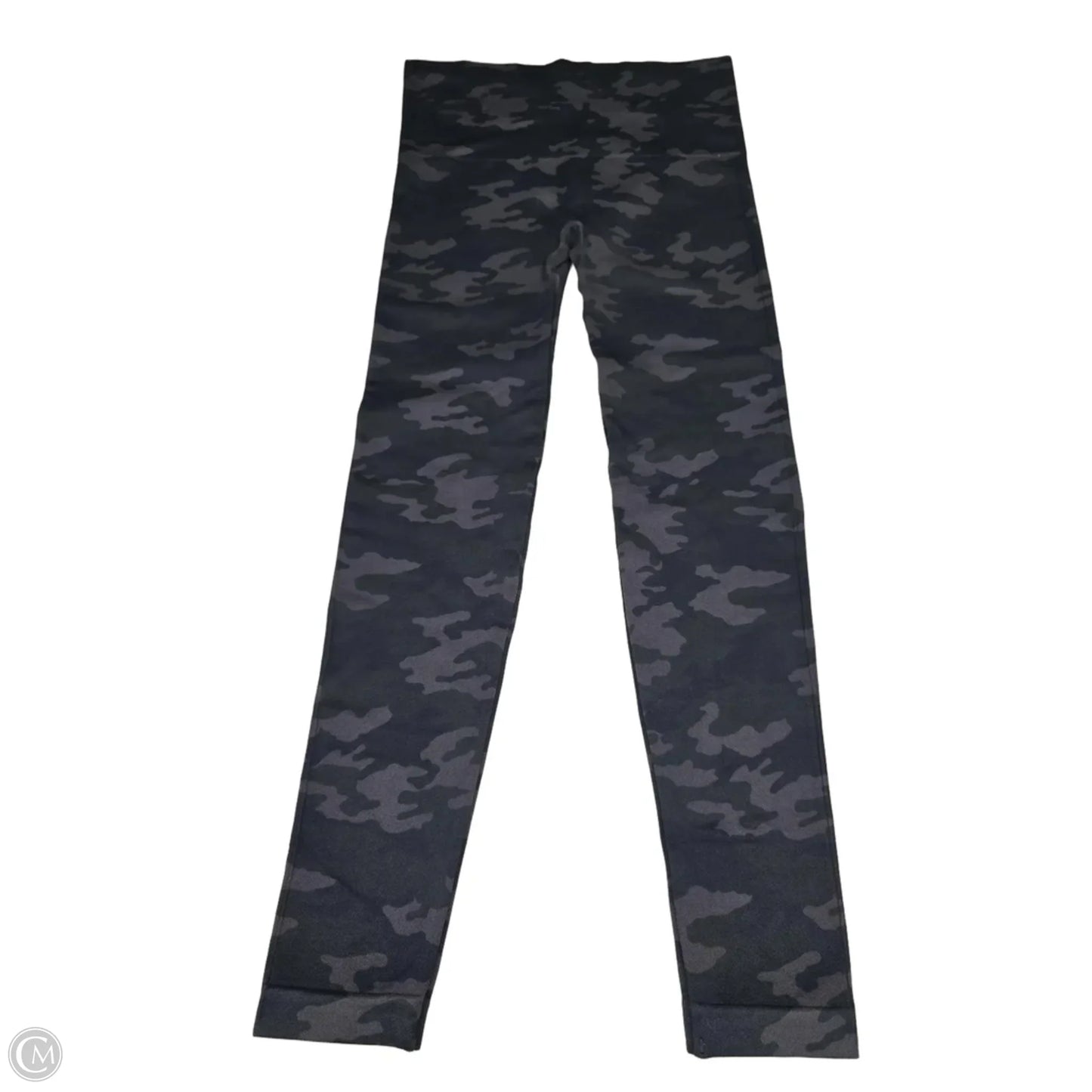 Athletic Leggings By Spanx In Camouflage Print, Size: L