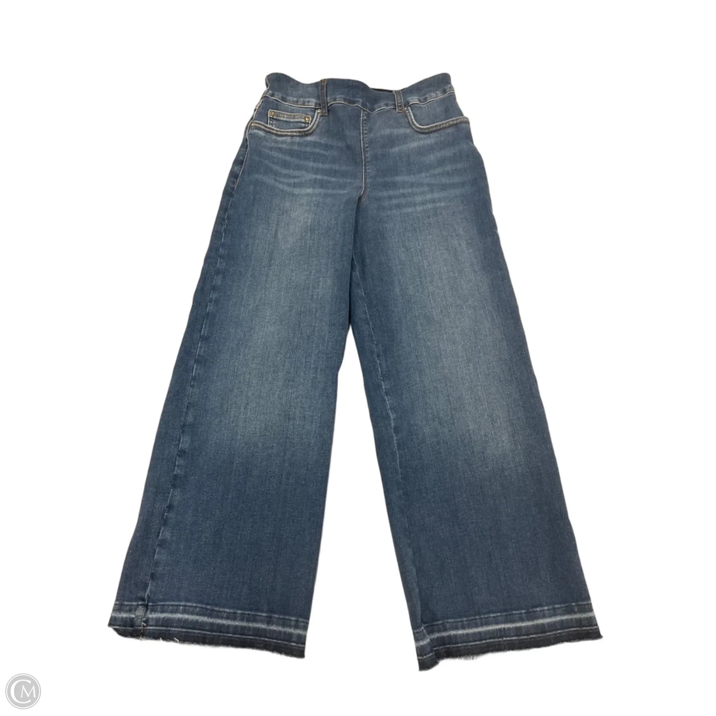 Jeans Wide Leg By Lysse In Blue Denim, Size: 4