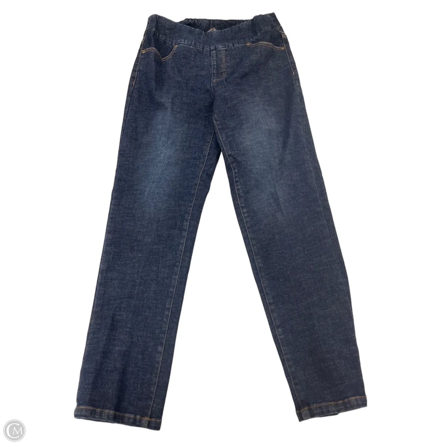 Jeans Flared By Multiples In Blue Denim, Size: 6
