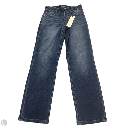 Jeans Skinny By Liverpool In Blue Denim, Size: 4