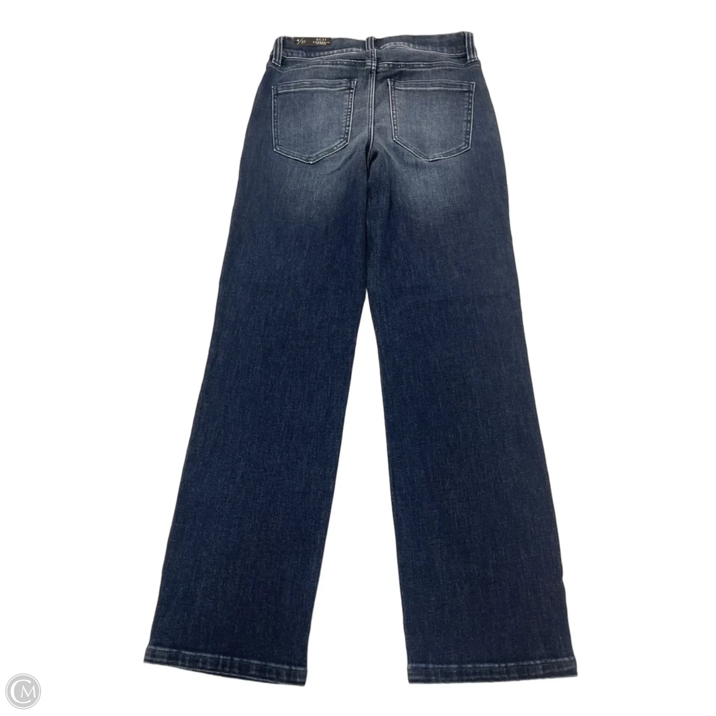 Jeans Skinny By Liverpool In Blue Denim, Size: 4