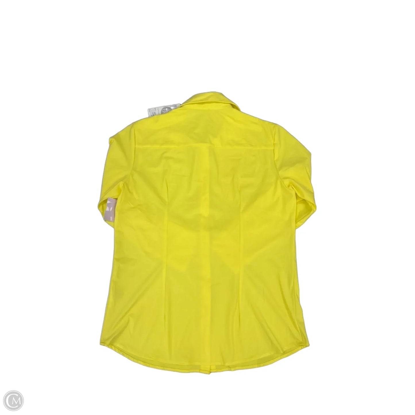 Top Long Sleeve By Cmc In Yellow, Size: S
