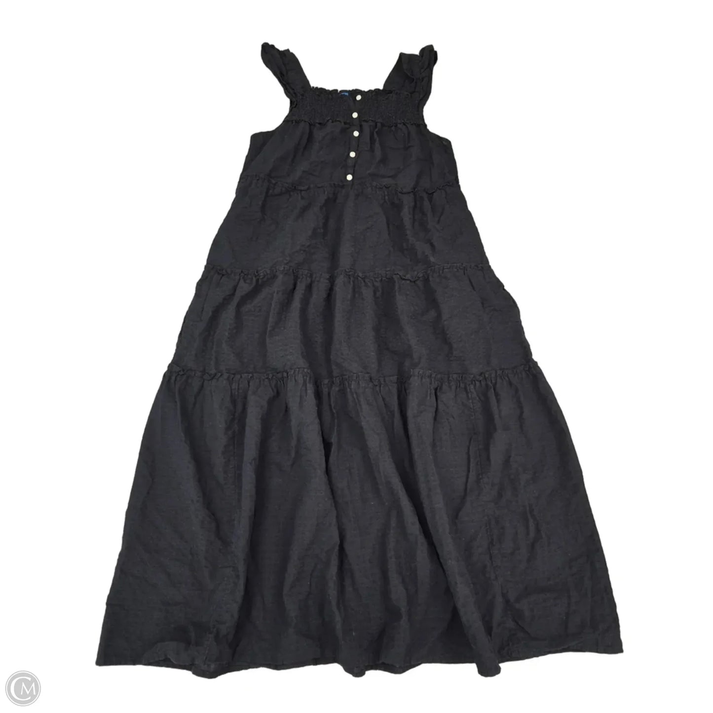 Dress Casual Midi By Old Navy In Black, Size: M