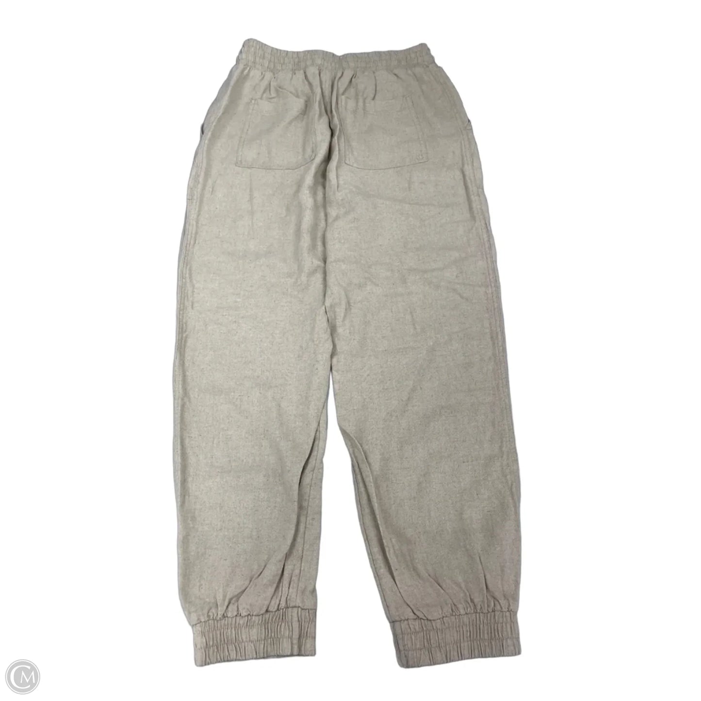 Pants Linen By A New Day In Tan, Size: M