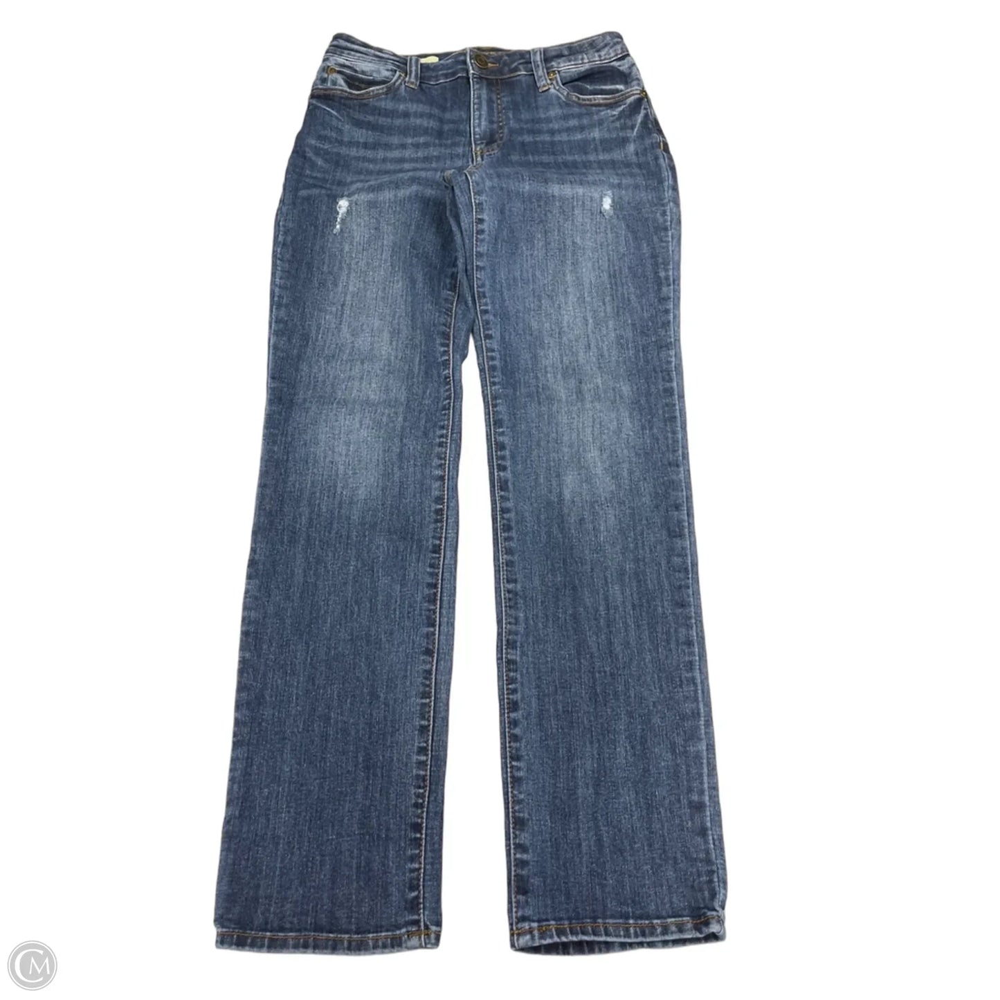 Jeans Boyfriend By Kut In Blue Denim, Size: 6