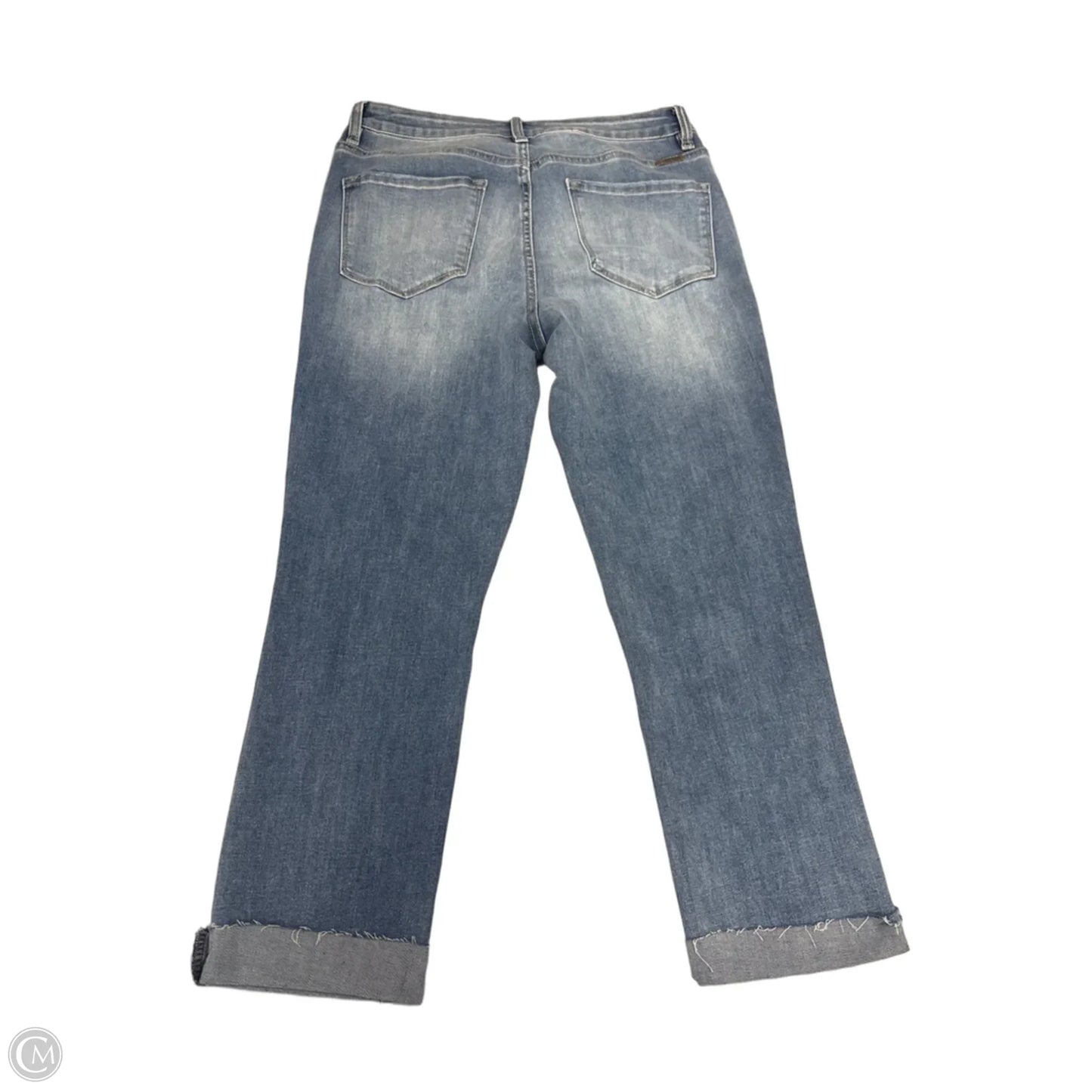 Jeans Straight By Kancan In Blue Denim, Size: 8