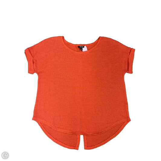 Top Short Sleeve By Ana In Orange, Size: Xl