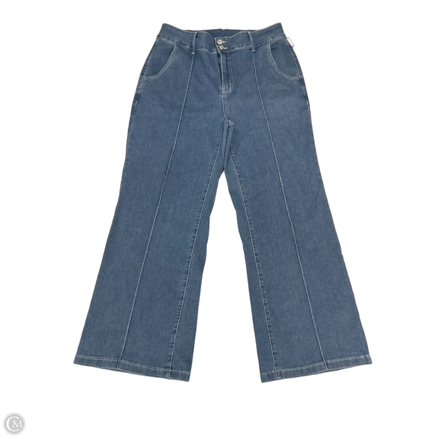Jeans Straight By Cme In Blue Denim, Size: 16