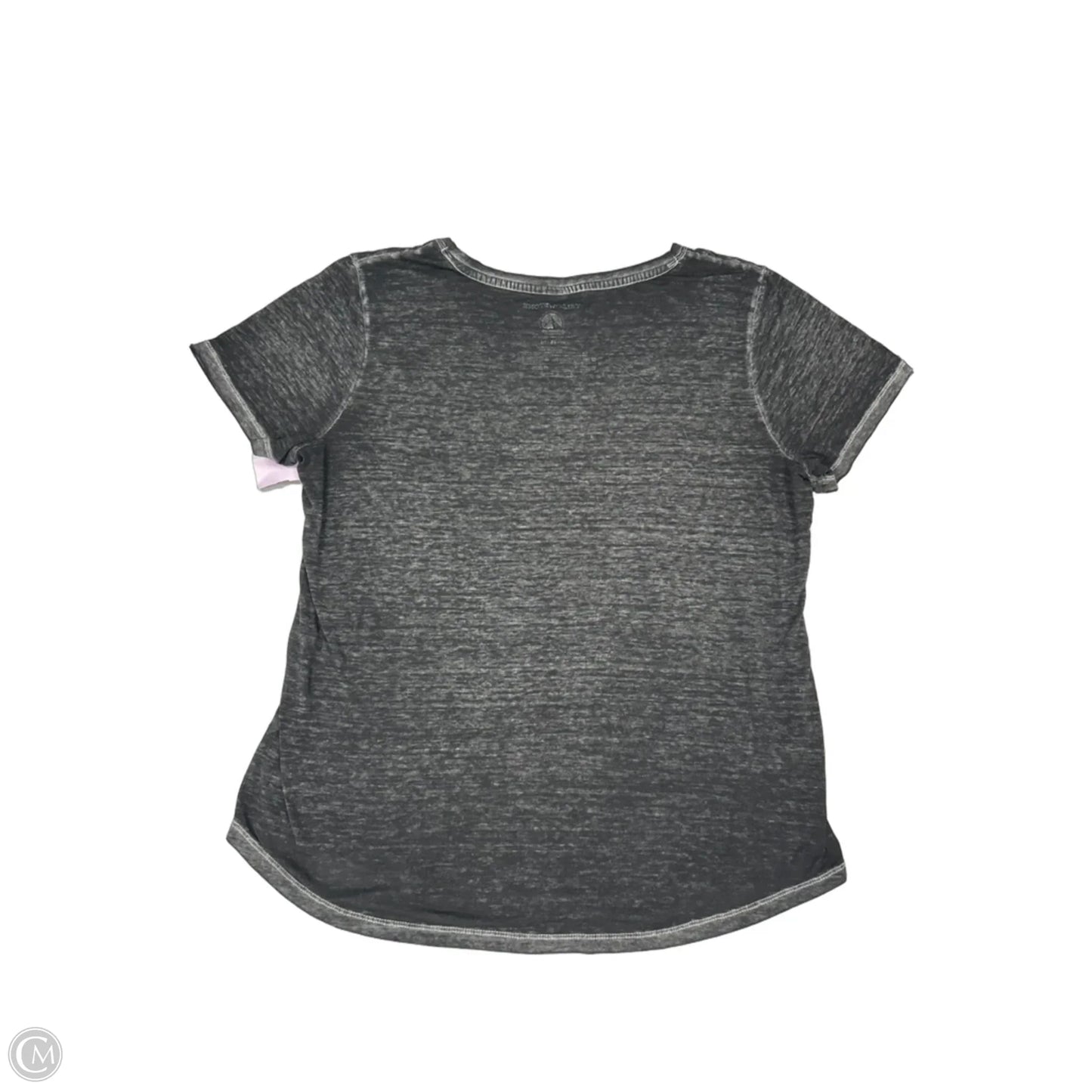 Top Short Sleeve Basic By Cme In Grey, Size: Xl