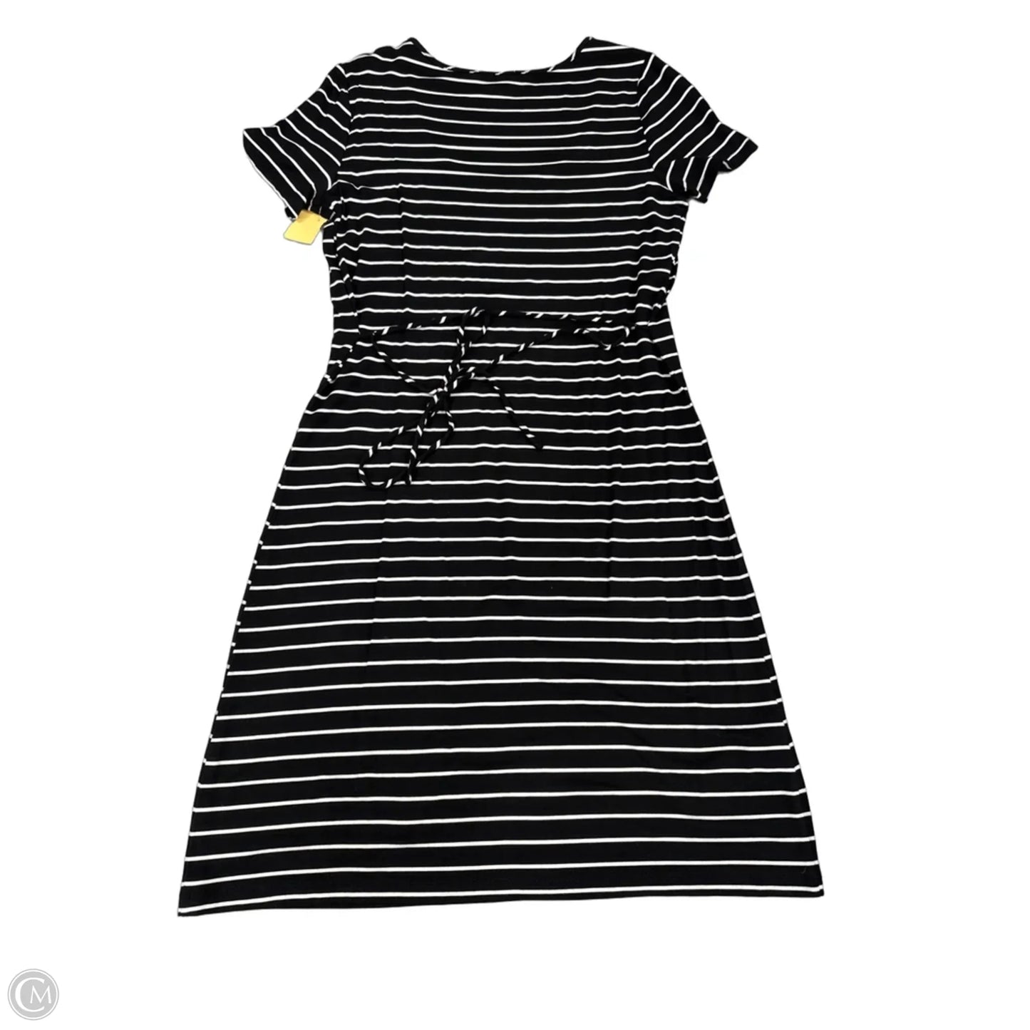 Dress Casual Short By Calvin Klein In Black & White, Size: 6