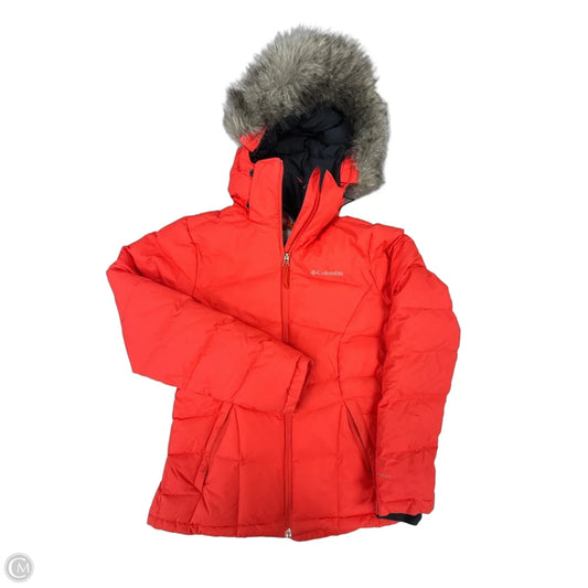 Coat Puffer & Quilted By Columbia In Coral, Size: Xs